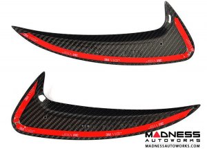 Mercedes-Benz E-Class Coupe Rear Bumper Vents - Carbon Fiber Mercedes-Benz E-Class Coupe Rear Bumper Vents - Carbon Fiber